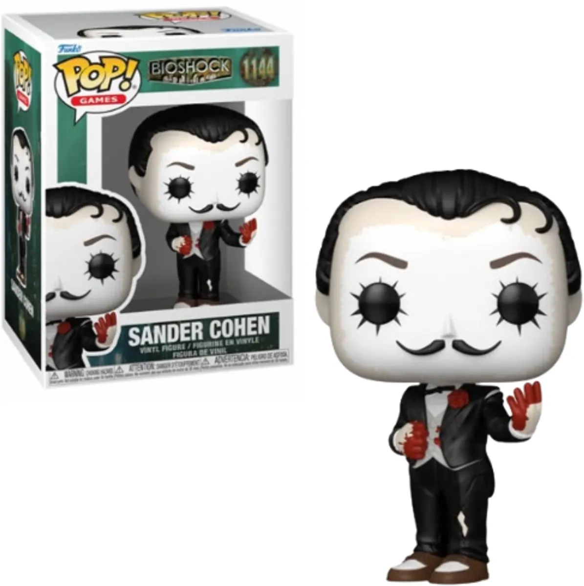 Funko Pop! Games Bioshock Sander Cohen #1144