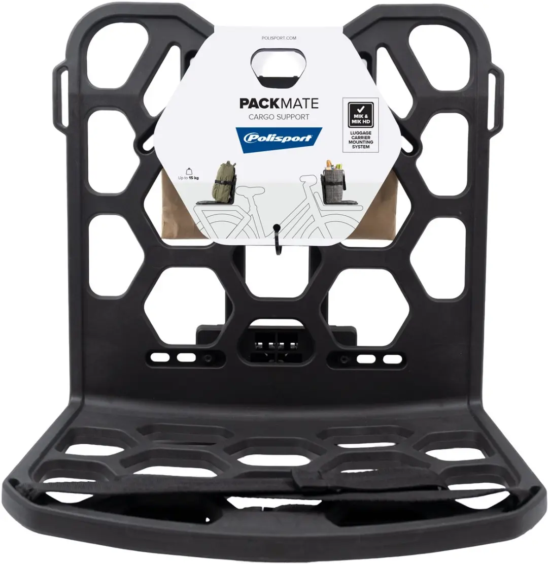 Polisport PackMate Universele Bagagedrager 15kg - Zwart - afbeelding 4 van 6