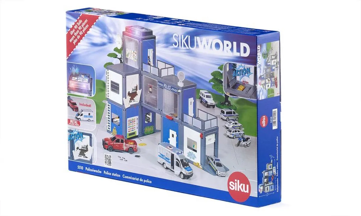 SIKU 5510 Modulair Politiebureau - Multicolor