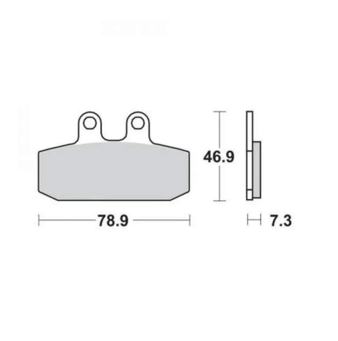 SBS Plaquette de frein 588HF