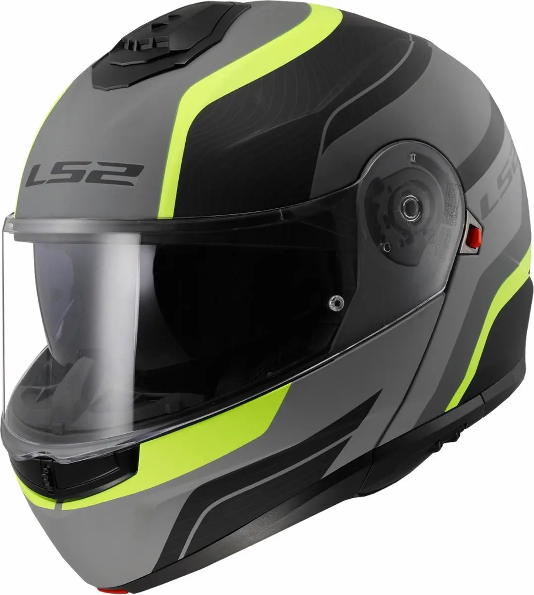 LS2 FF908 Strobe II Monza Systeemhelm