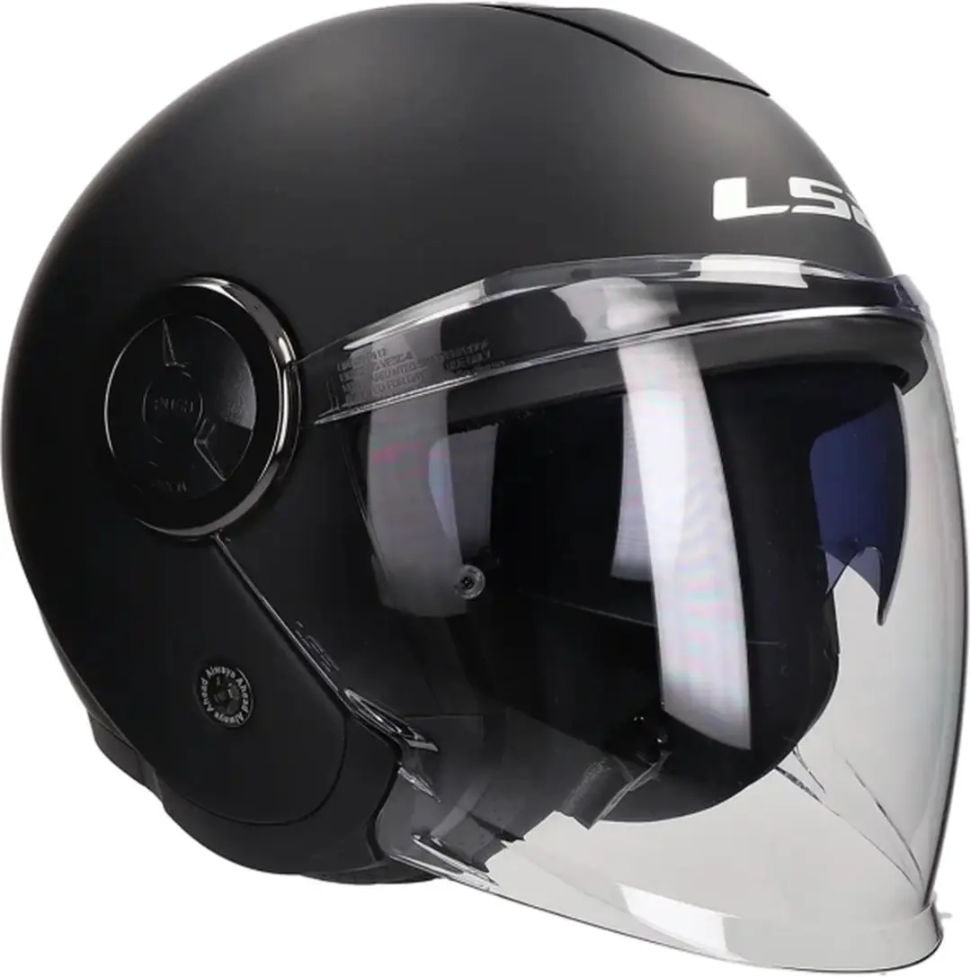 LS2 OF620 Classy Solid Jethelm - L - Zwart