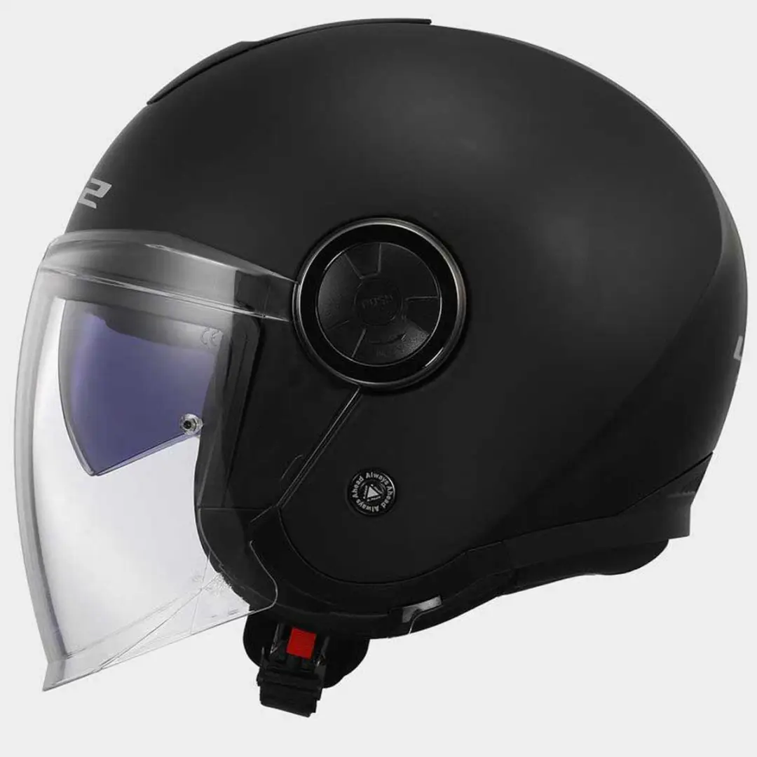 LS2 OF620 Classy Solid Jethelm - L - Zwart