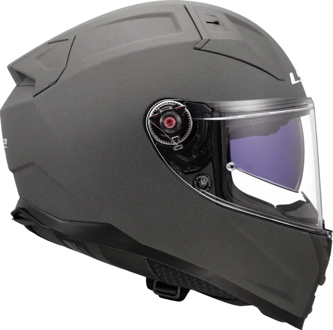 LS2 FF811 Vector II Solid Beton Grijs Integraalhelm - M