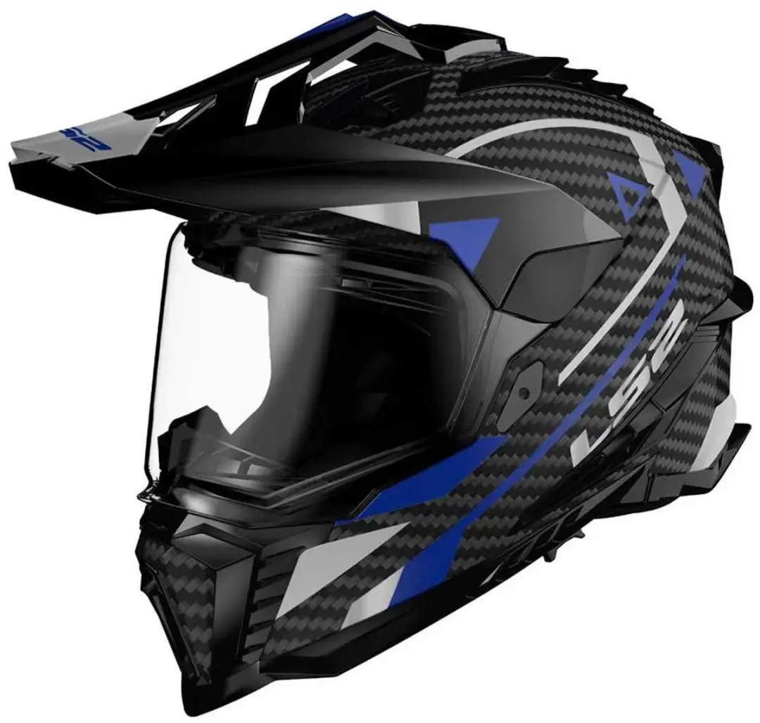 LS2 MX701 Explorer Carbon Adventure Helm - Maat L