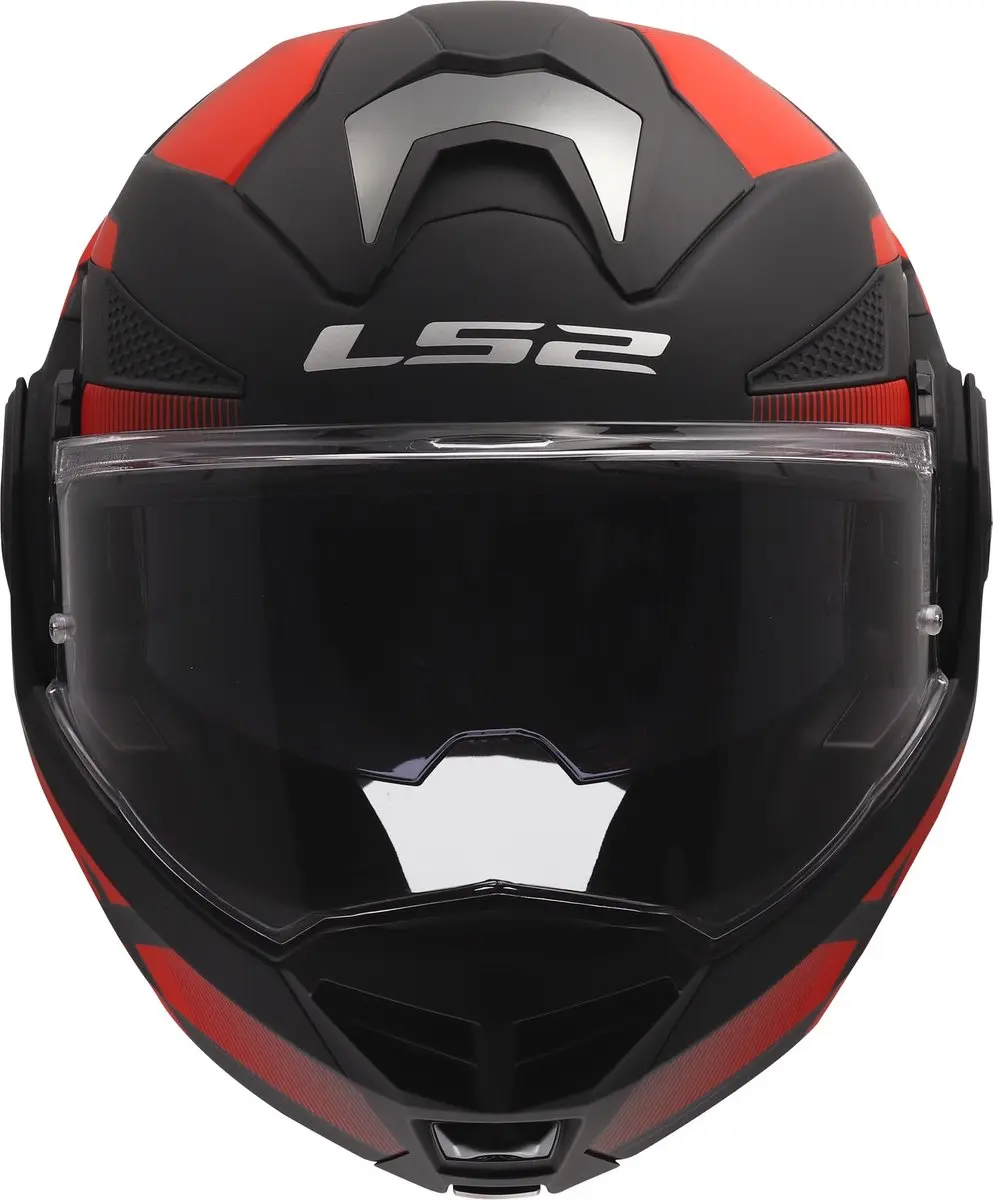 LS2 FF901 Advant X Nova Helm - XXXL - Zwart/Rood