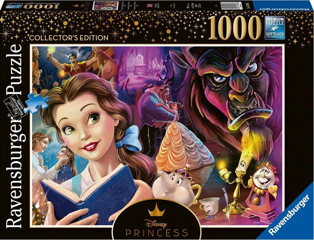Ravensburger Disney Princess Belle Legpuzzel 1000 Stuks