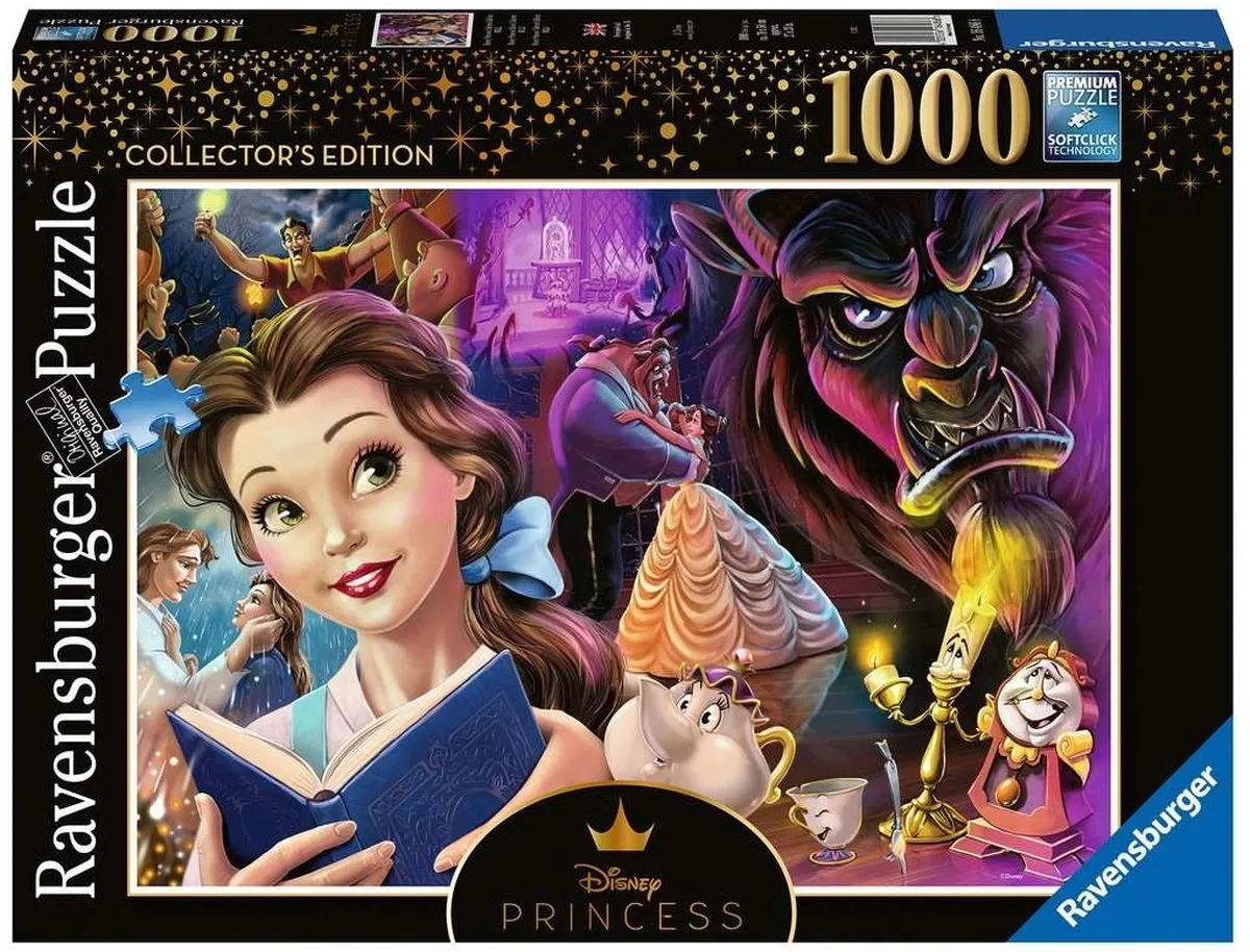Ravensburger Disney Princess Belle Legpuzzel 1000 Stuks