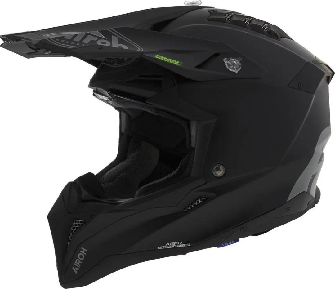 Airoh Aviator 3 AMS Solid Mat Zwart