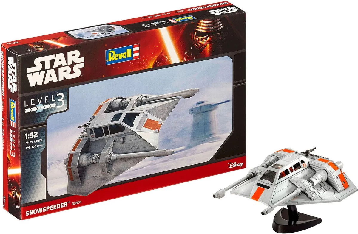 Revell Star Wars Snowspeeder Modelbouwpakket 1:52 - 23 Onderdelen - Multi