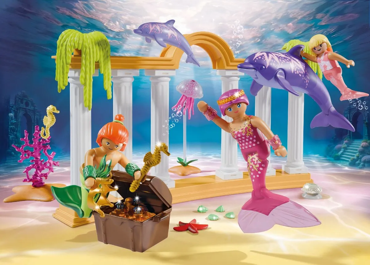 Playmobil Zeemeermin Schat met Dolfijnen 71861 - Multicolor - afbeelding 6 van 6