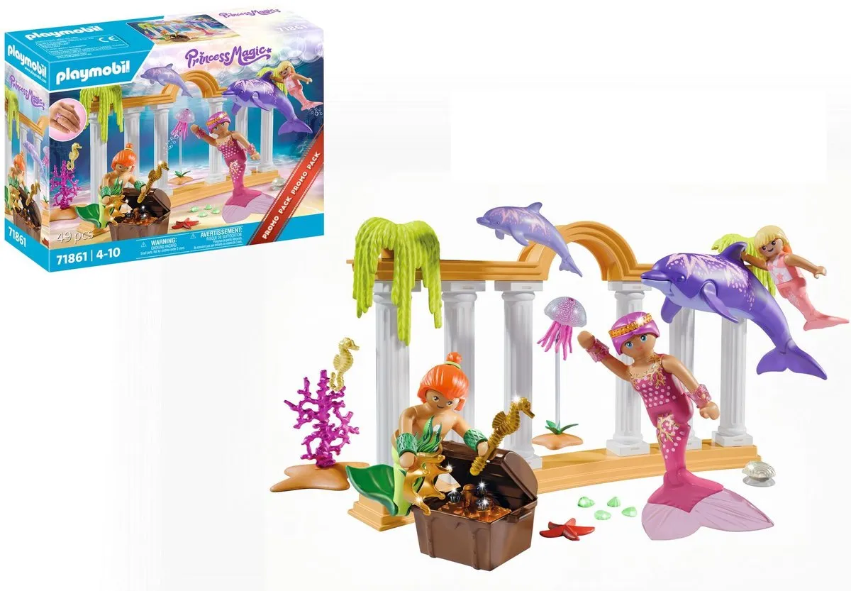 Playmobil Zeemeermin Schat met Dolfijnen 71861