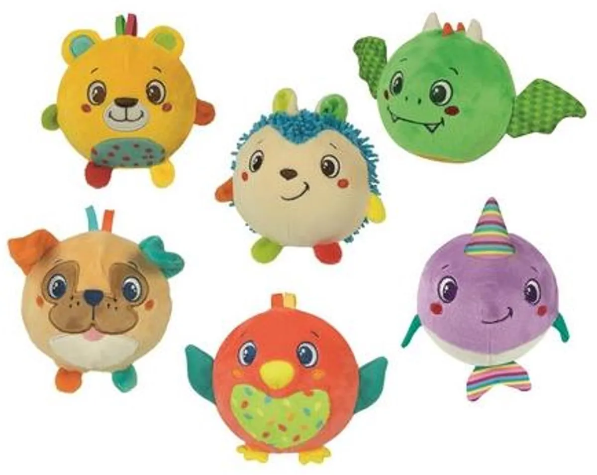 Clementoni Soft Animal Friends Knuffels - Multicolor