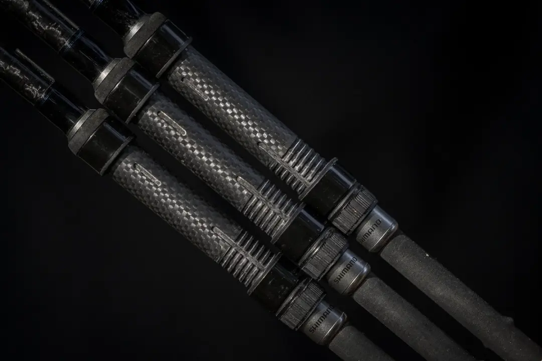 Shimano Tribal TX-4A Carp Hengel - 6 Ogen - Zwart - afbeelding 2 van 6