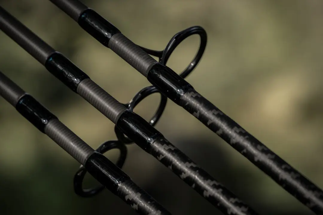 Shimano Tribal TX-4A Carp Hengel - 6 Ogen - Zwart - afbeelding 4 van 6