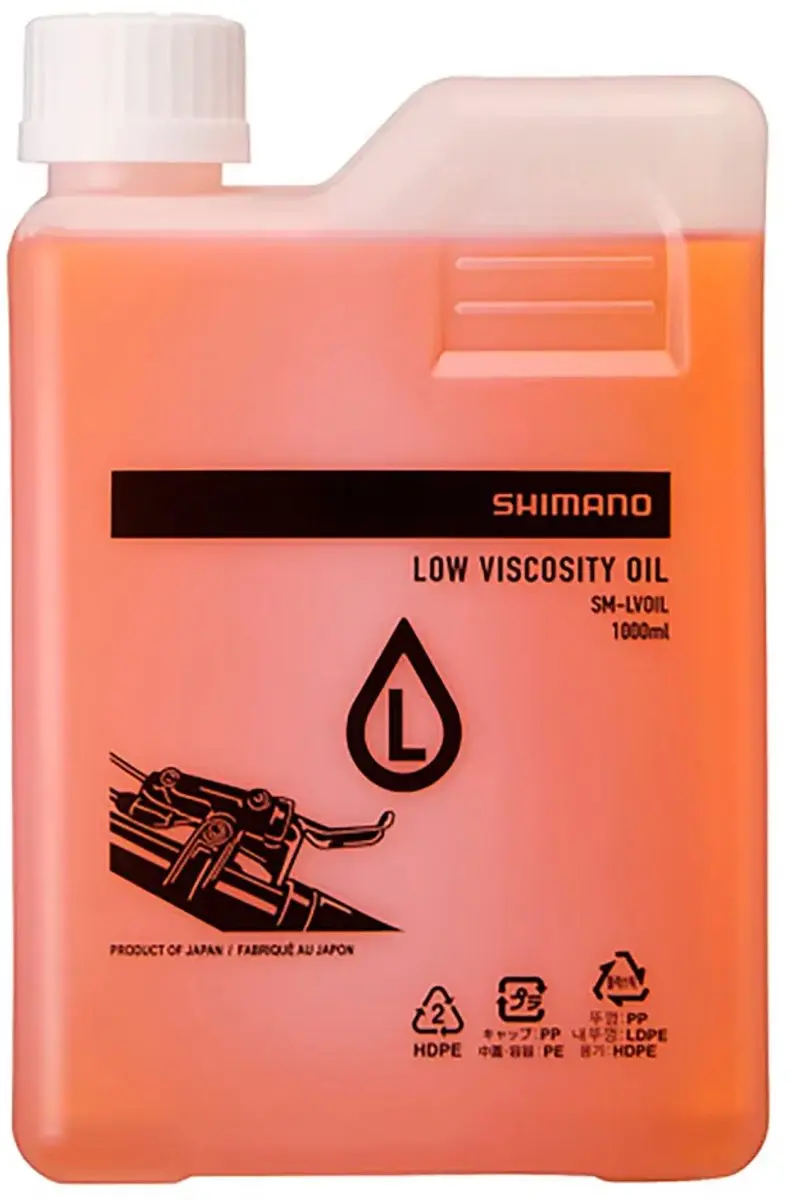 Shimano Low Visc Remvloeistof 1L - Transparant