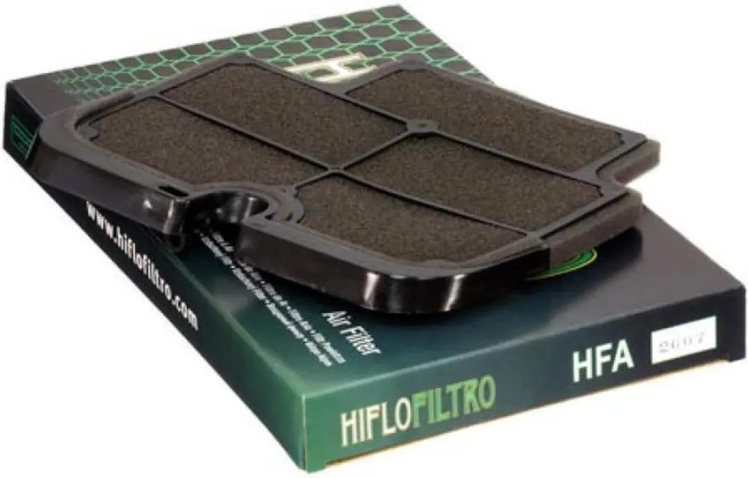 hiflofiltro luchtfilter voor motorfiets kawasaki 650 er6n 2009 tot 2012 nieuw