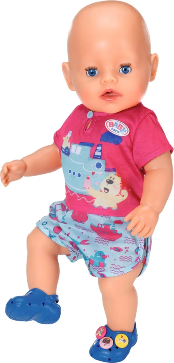 Baby Born Bath Pyjama 43cm - Multicolor - afbeelding 6 van 6