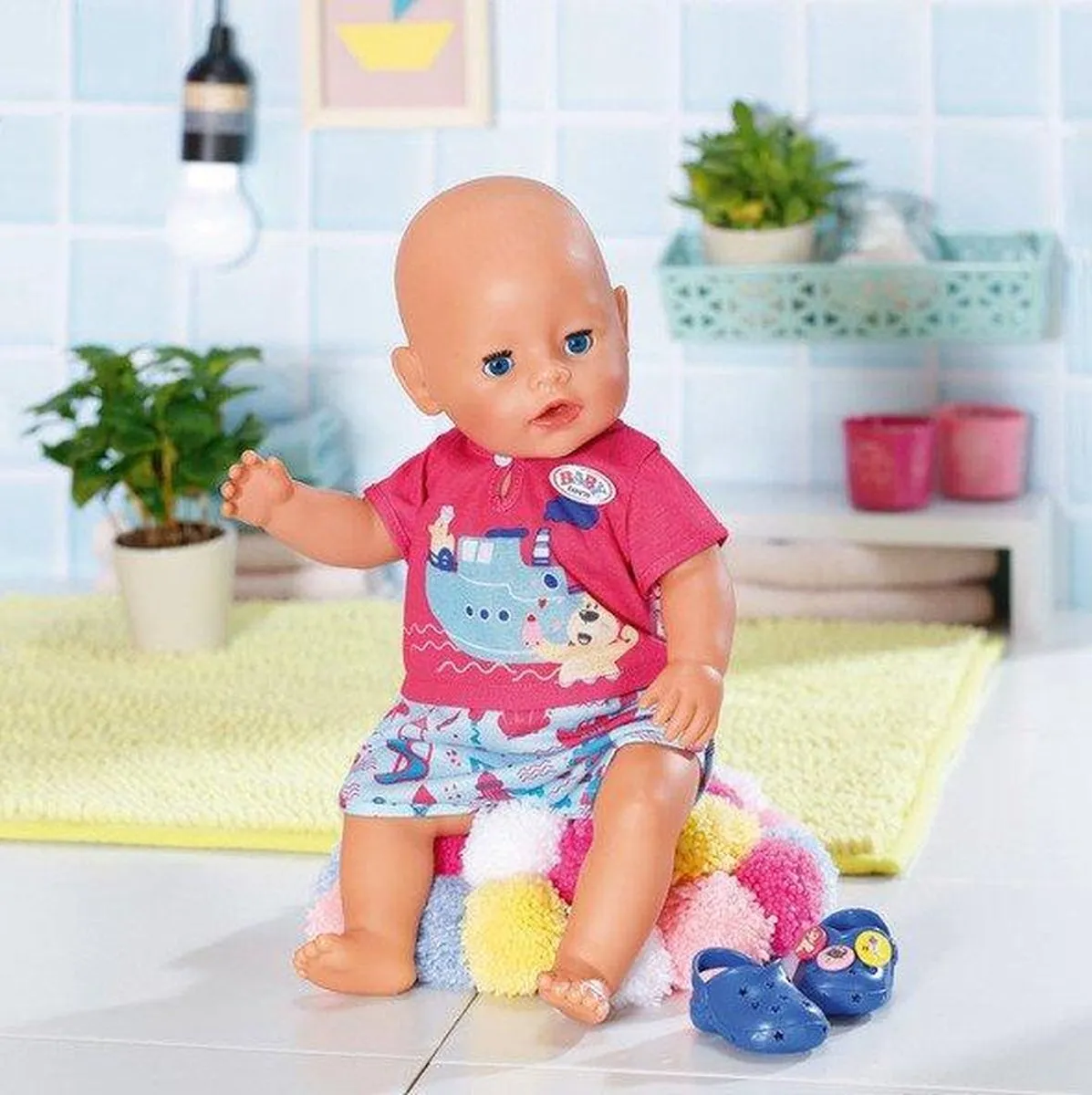 Baby Born Bath Pyjama 43cm - Multicolor