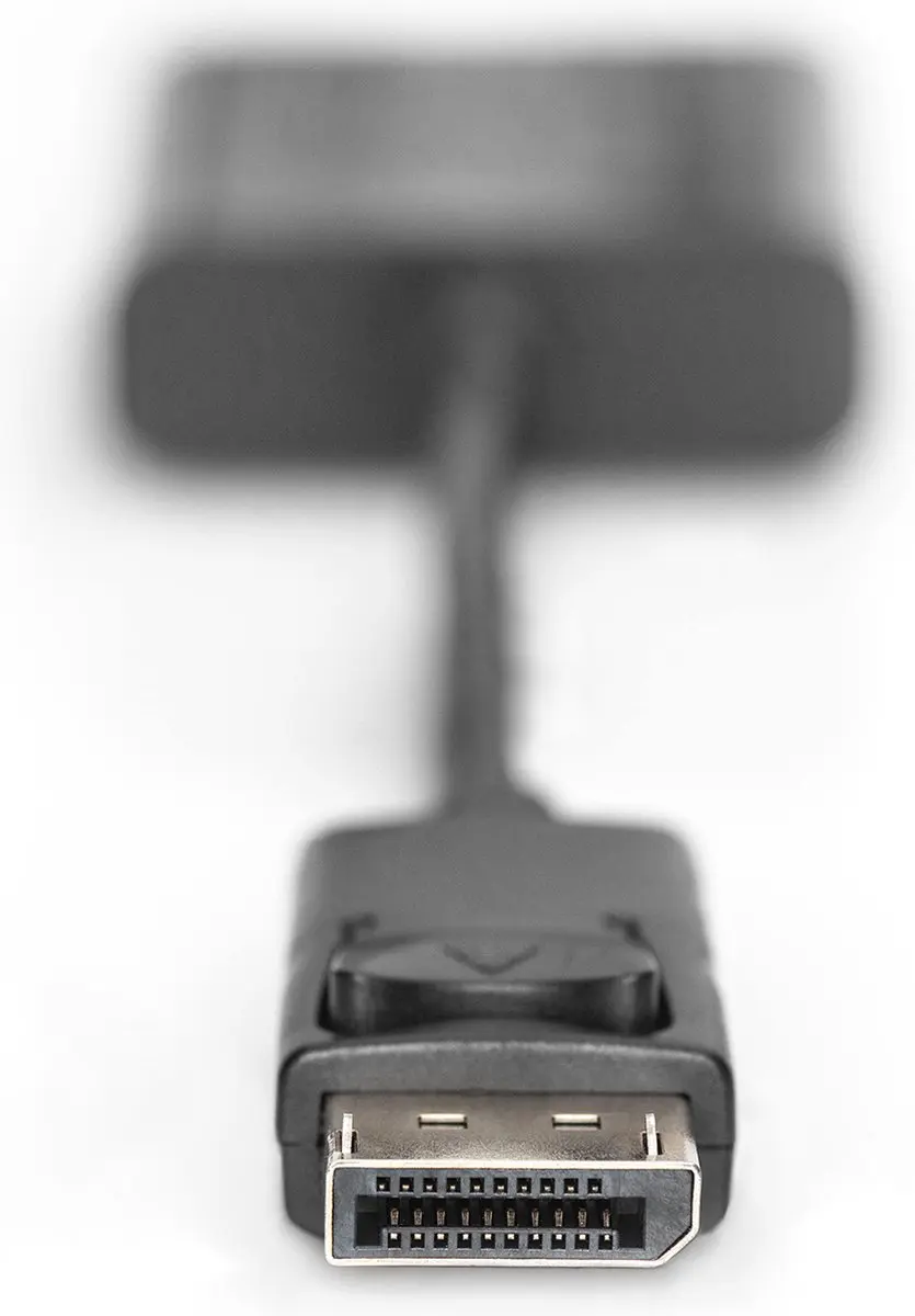 Digitus DisplayPort Kabeladapter 1080P 60Hz - 0,15m - Zwart