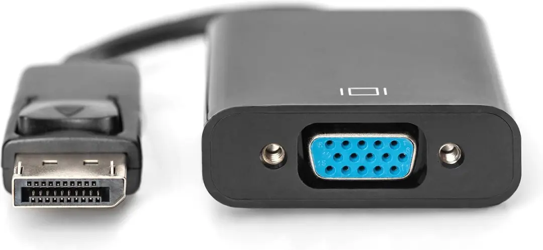 Digitus DisplayPort Kabeladapter 1080P 60Hz - 0,15m - Zwart