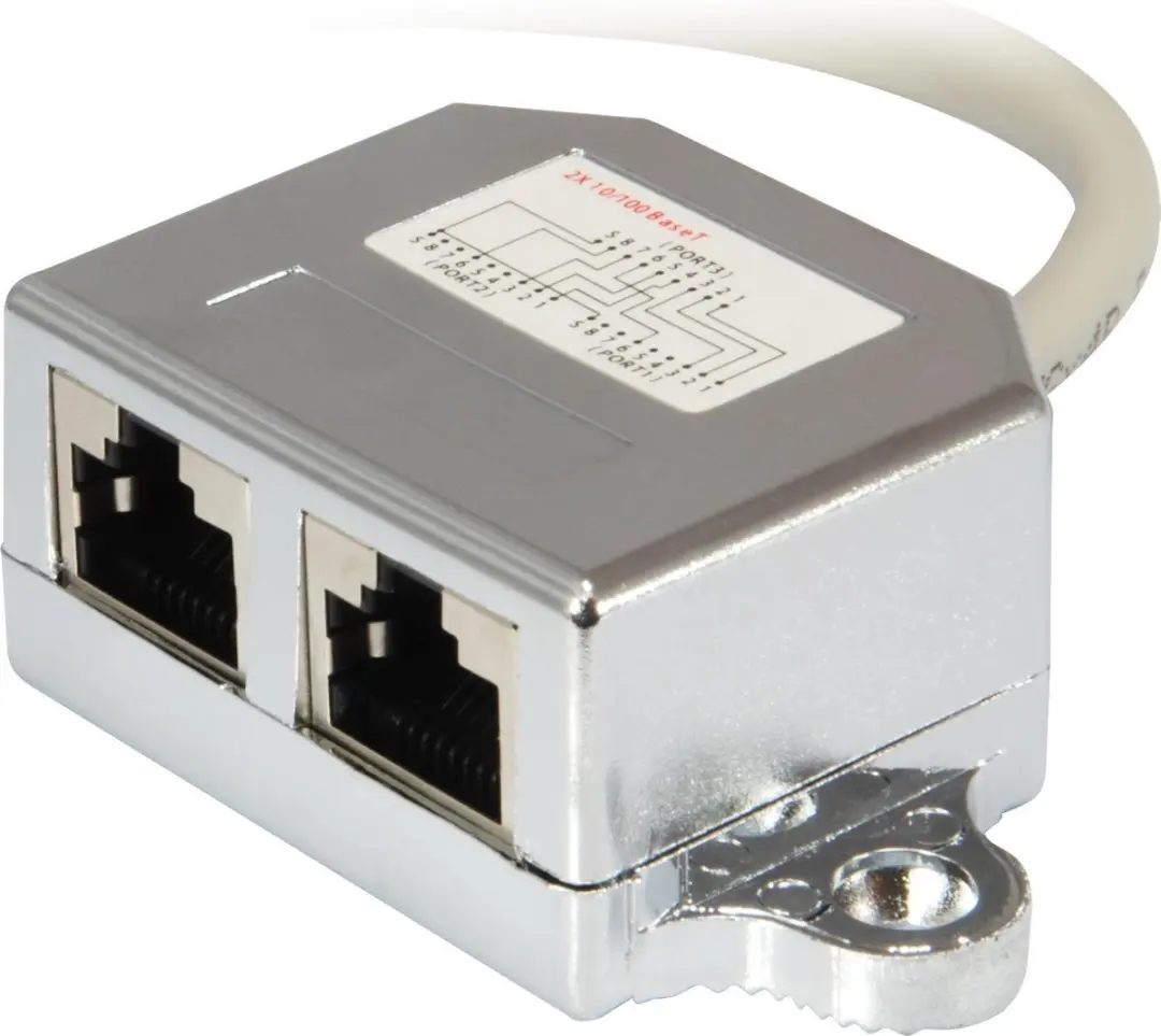 Equip 127608 Network Splitter - Zilver - afbeelding 3 van 3