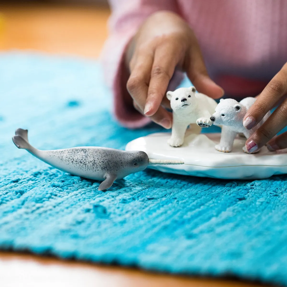 Schleich Wild Life IJsberen Glijfeestje 42531 - Speelfigurenset