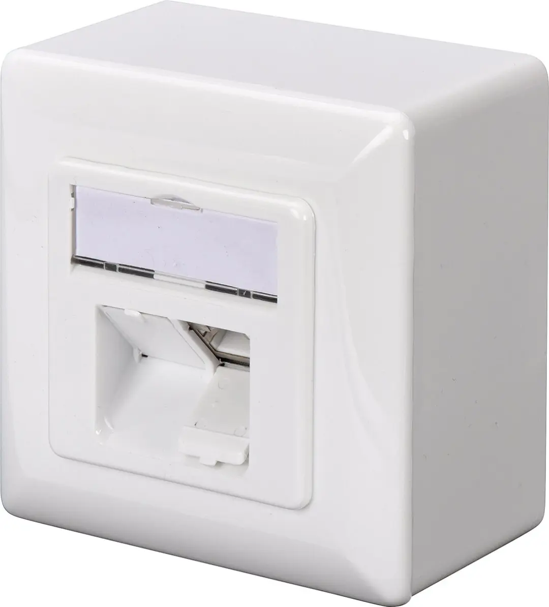 Diverse Data Wallmount CAT 5e opbouw  (Light-Retail, 2x RJ-45)