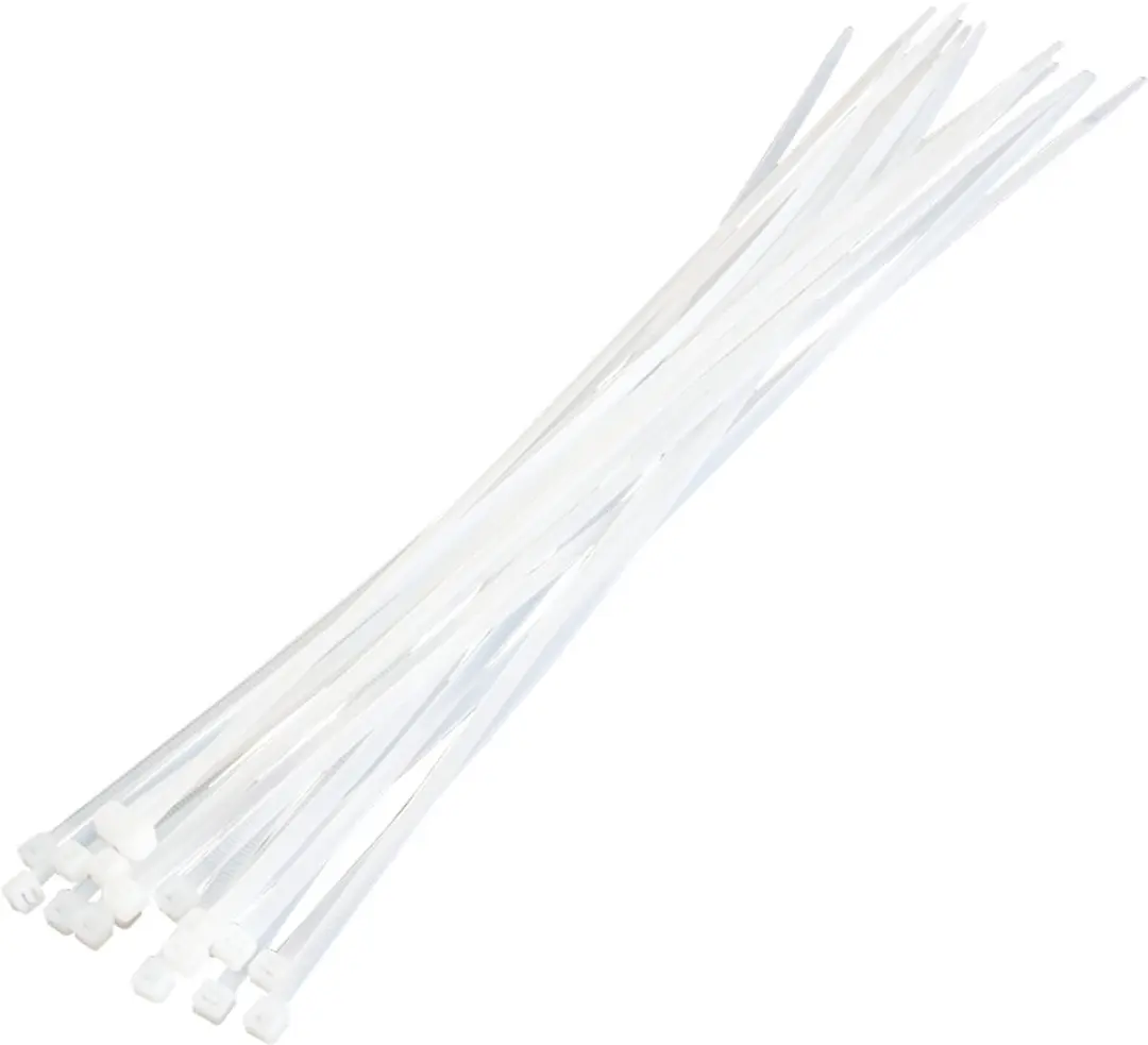LogiLink KAB0040 Nylon Transparant 100stuk(s) kabelbinder