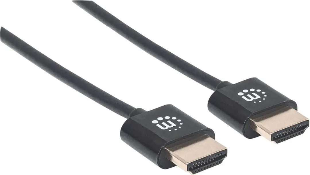 Manhattan 394369 HDMI Kabel 1,8m - Type A - Zwart - afbeelding 2 van 5