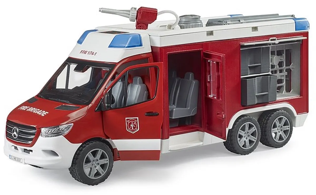 Bruder Mercedes-Benz Sprinter Brandweerwagen 02680 - Light & Sound