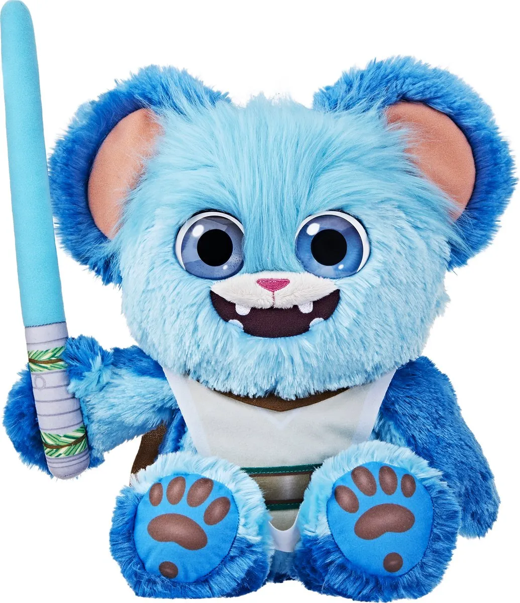 Hasbro Star Wars Nubs Pluche Stripfiguur - Blauw/Bruin/Wit