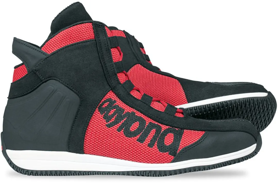 Daytona AC4 Motorschoenen - Zwart Rood