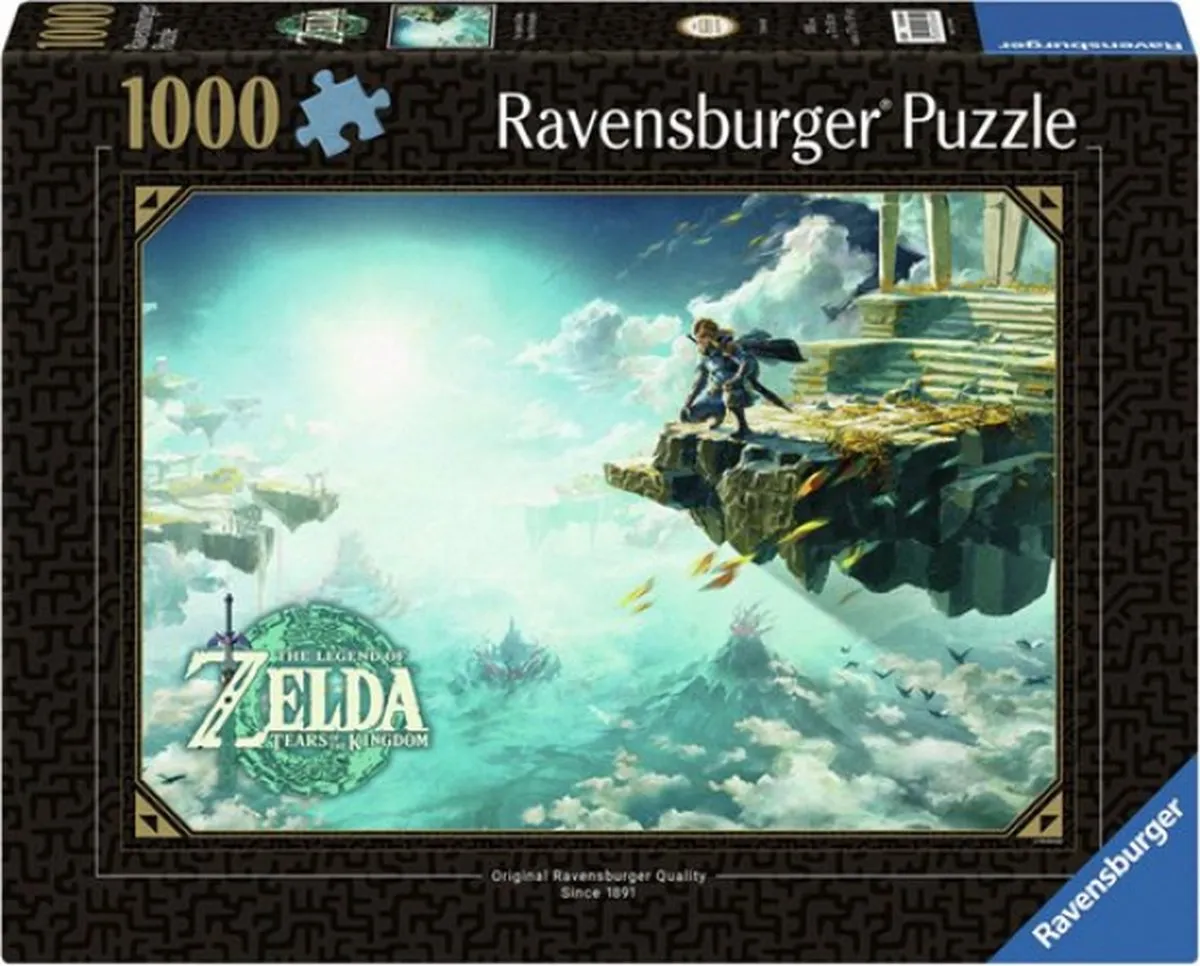 Ravensburger Zelda Legpuzzel 1000 Stuks - Multicolor