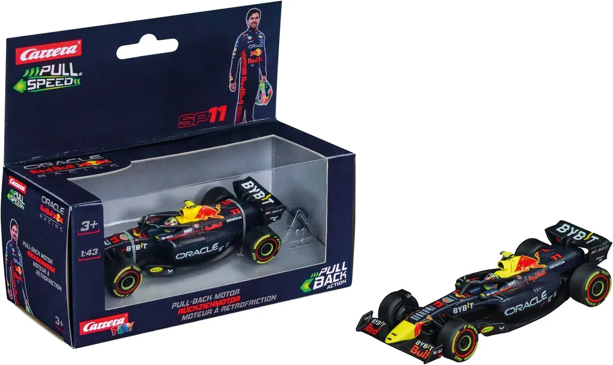 Carrera Red Bull Racing F1 S. Perez No. 11 Pull Back Auto 1:43