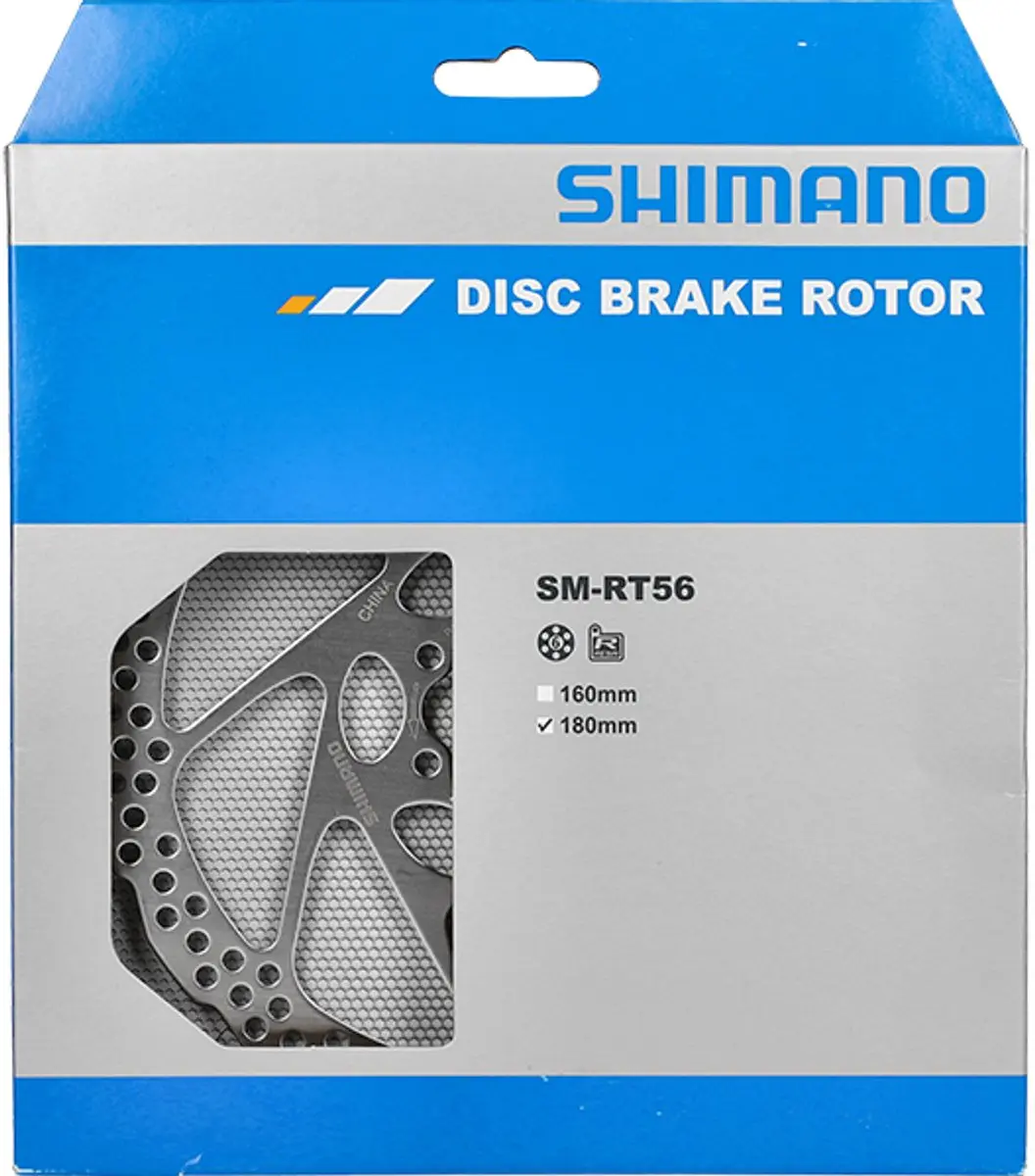 Shimano SM-RT56 Remschijf 180mm - Zilver