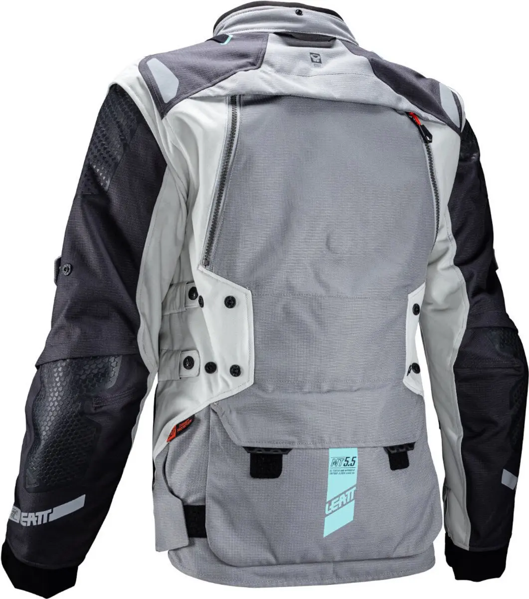 Leatt ADV MultiTour 5.5 Dames Textieljas - Donkergrijs/Lichtgrijs