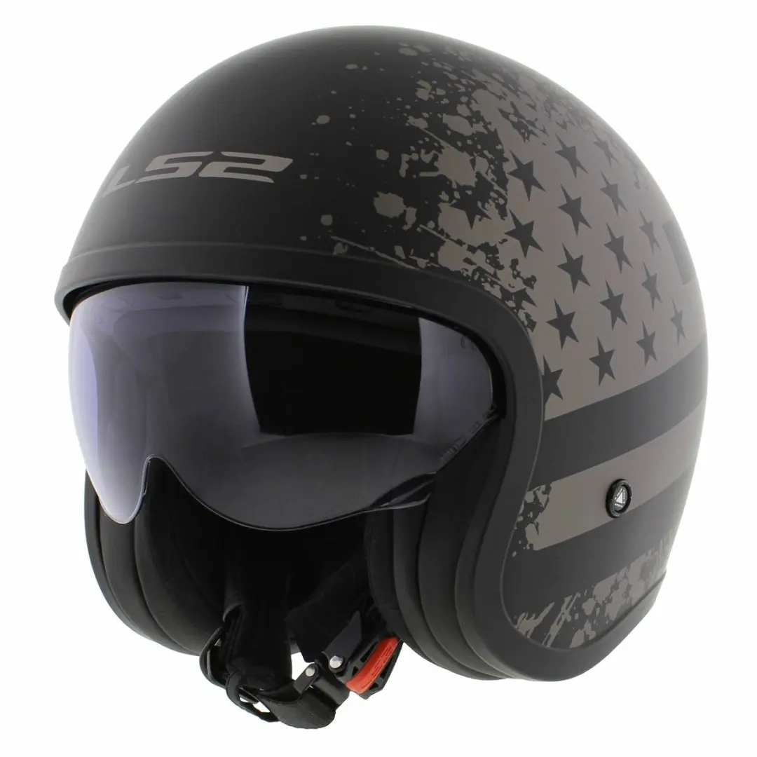 LS2 Spitfire II Mat Zwart Helm - XL