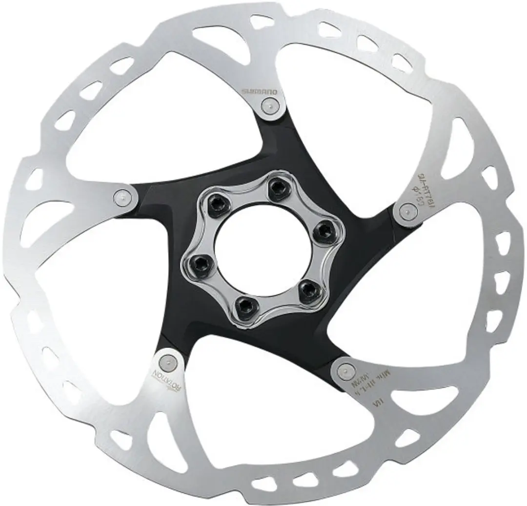 Shimano XT RT76 Remschijf 160mm - 6 Bout - afbeelding 5 van 6