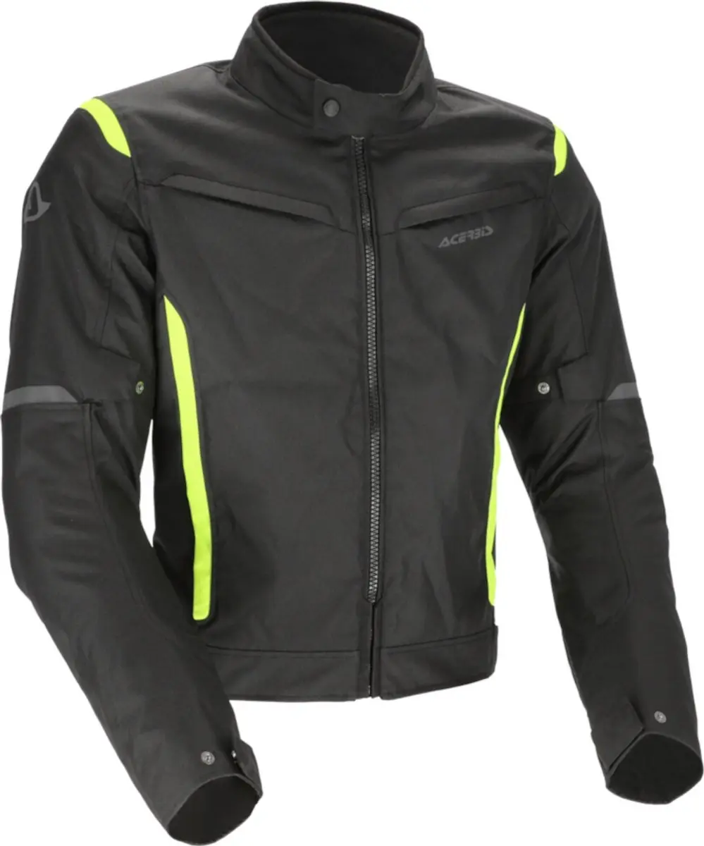 Acerbis X-MAT 2.0 Zwart Geel Textiele Motorjas