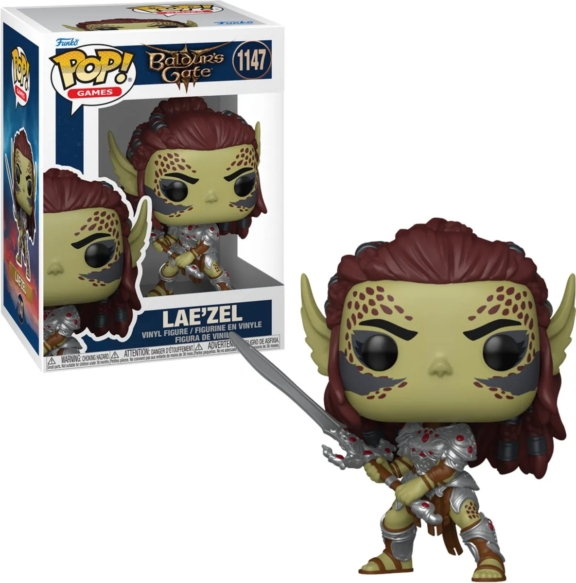 Funko Pop! Baldur's Gate 3 Lae'Zel #1147