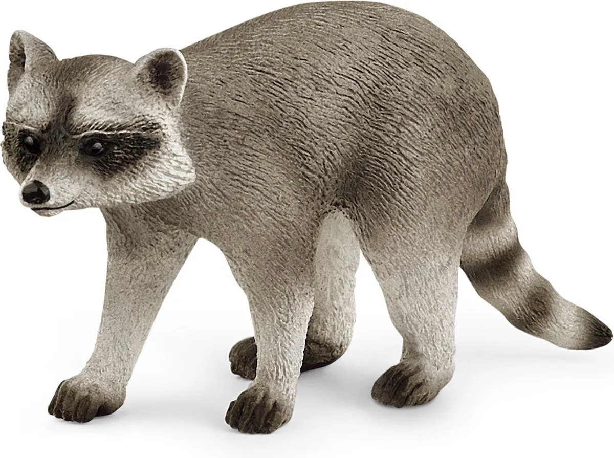 Schleich Wild Life Speelfigurenset Wasbeer & Stinkdier - 5 Stuks