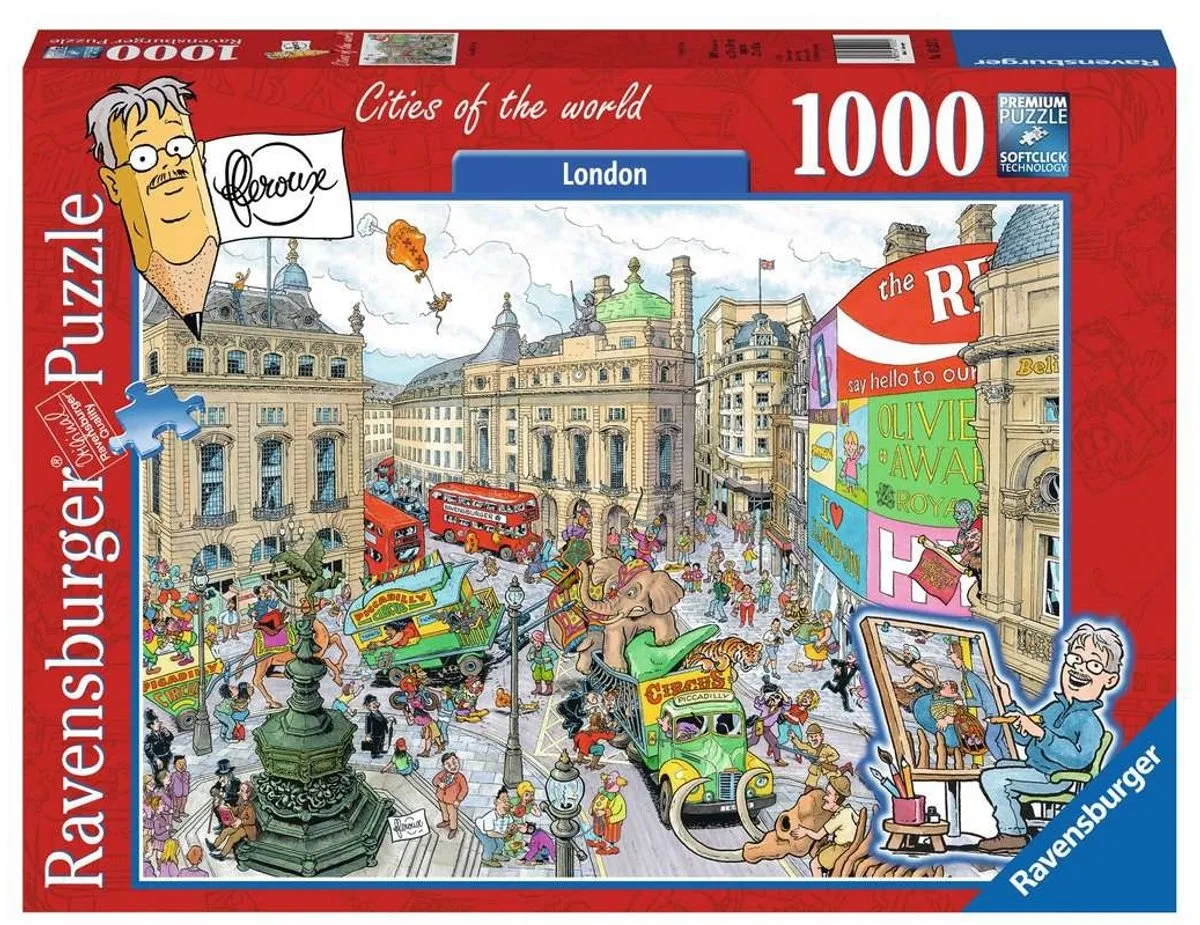 Ravensburger Fleroux London Legpuzzel 1000 Stuks - Multicolor