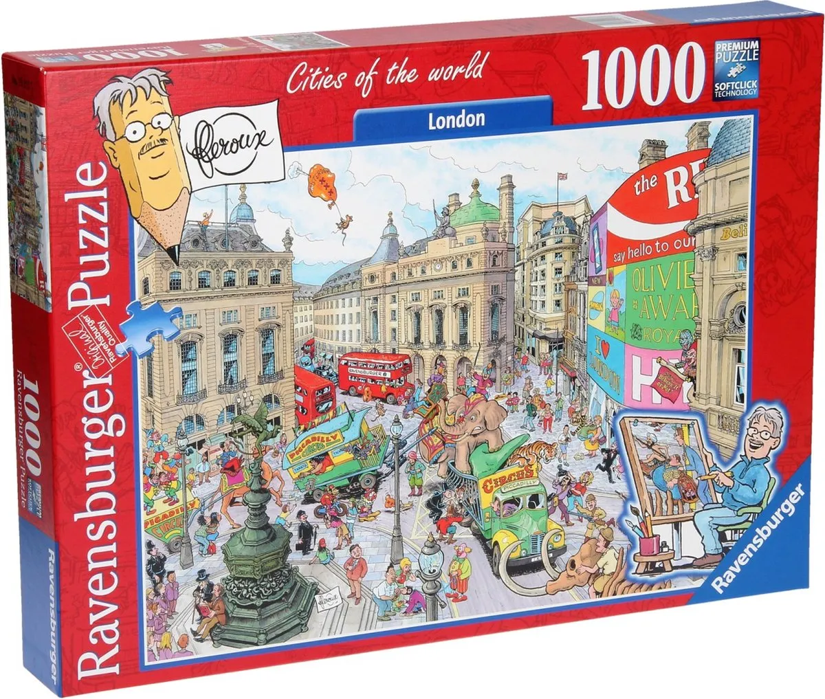 Ravensburger Fleroux London Legpuzzel 1000 Stuks - Multicolor