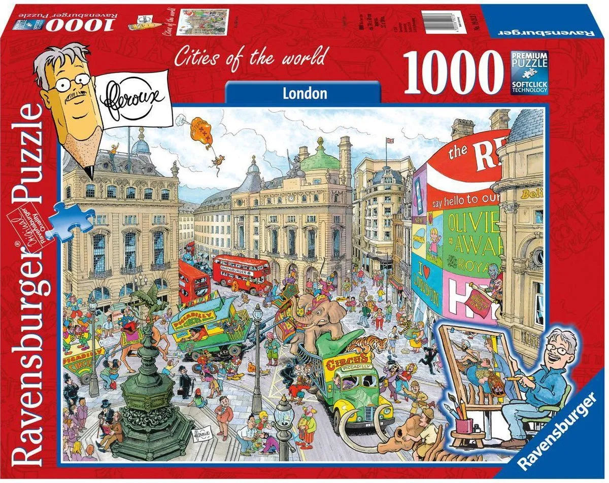 Ravensburger Fleroux London Legpuzzel 1000 Stuks
