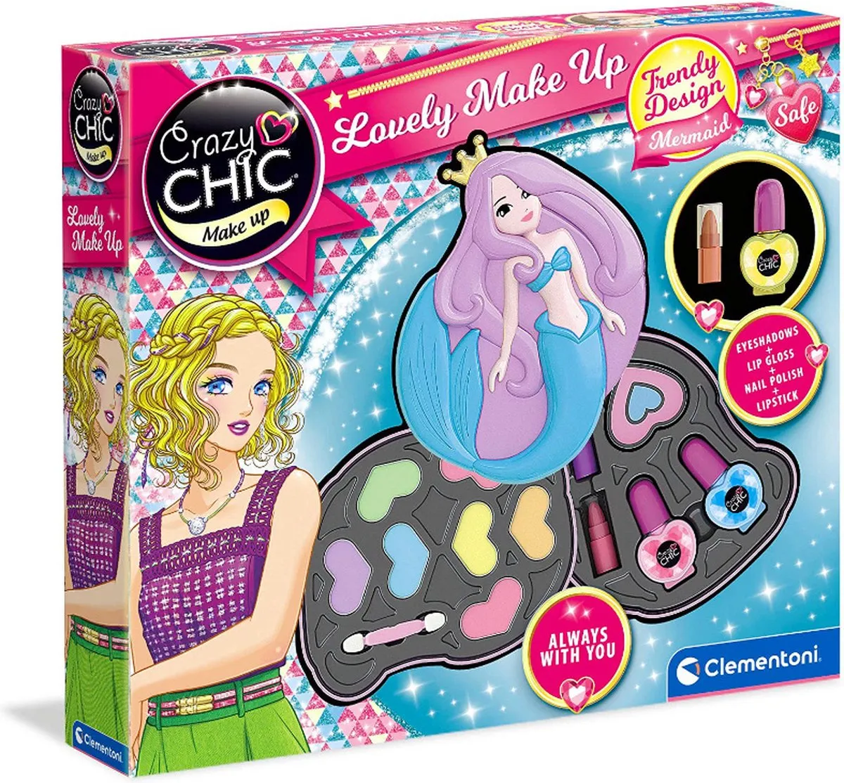Clementoni Make-upset Crazy Chic Zeemeermin