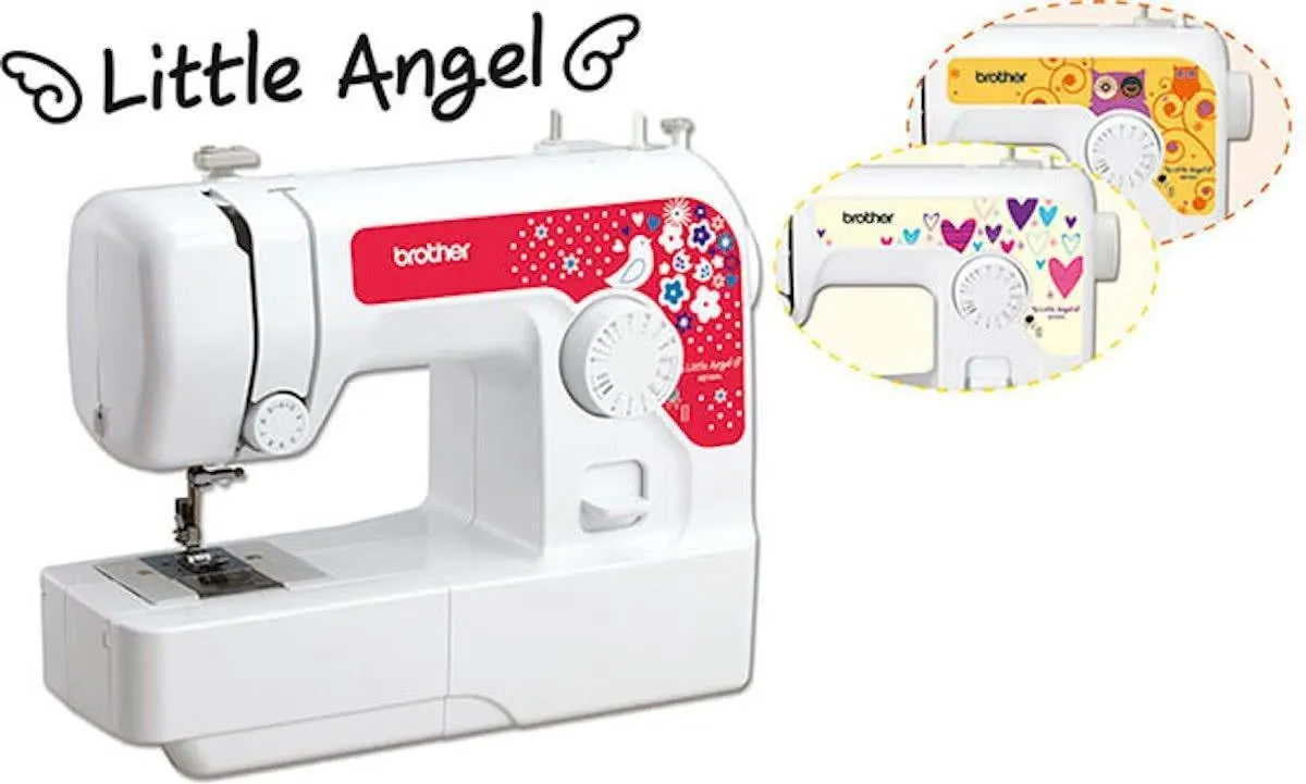 Brother Little Angel KD144s Naaimachine - 14 Stiksels - Wit