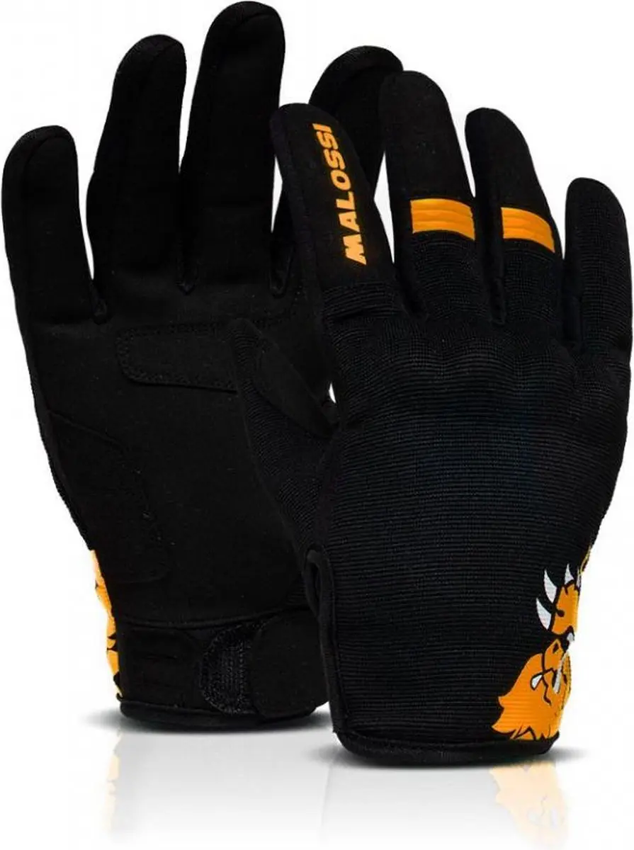 Gant moto route été Malossi M-Gloves Orange pour homme / femme Taille XS Neuf