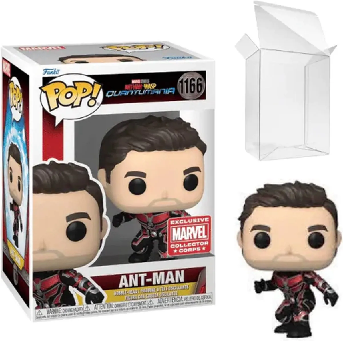 Funko Pop! Marvel Ant-Man Unmasked #1166 - Multi