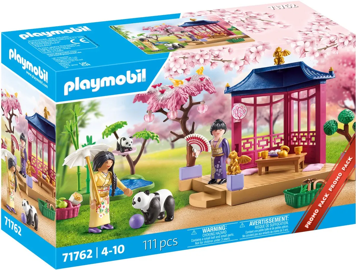 Playmobil My Life Aziatische Tuin met Panda 71762 - Multicolor - afbeelding 6 van 6